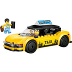LEGO City Taxi Amarillo Eléctrico Set de Construcción 122 Piezas – vista 2
