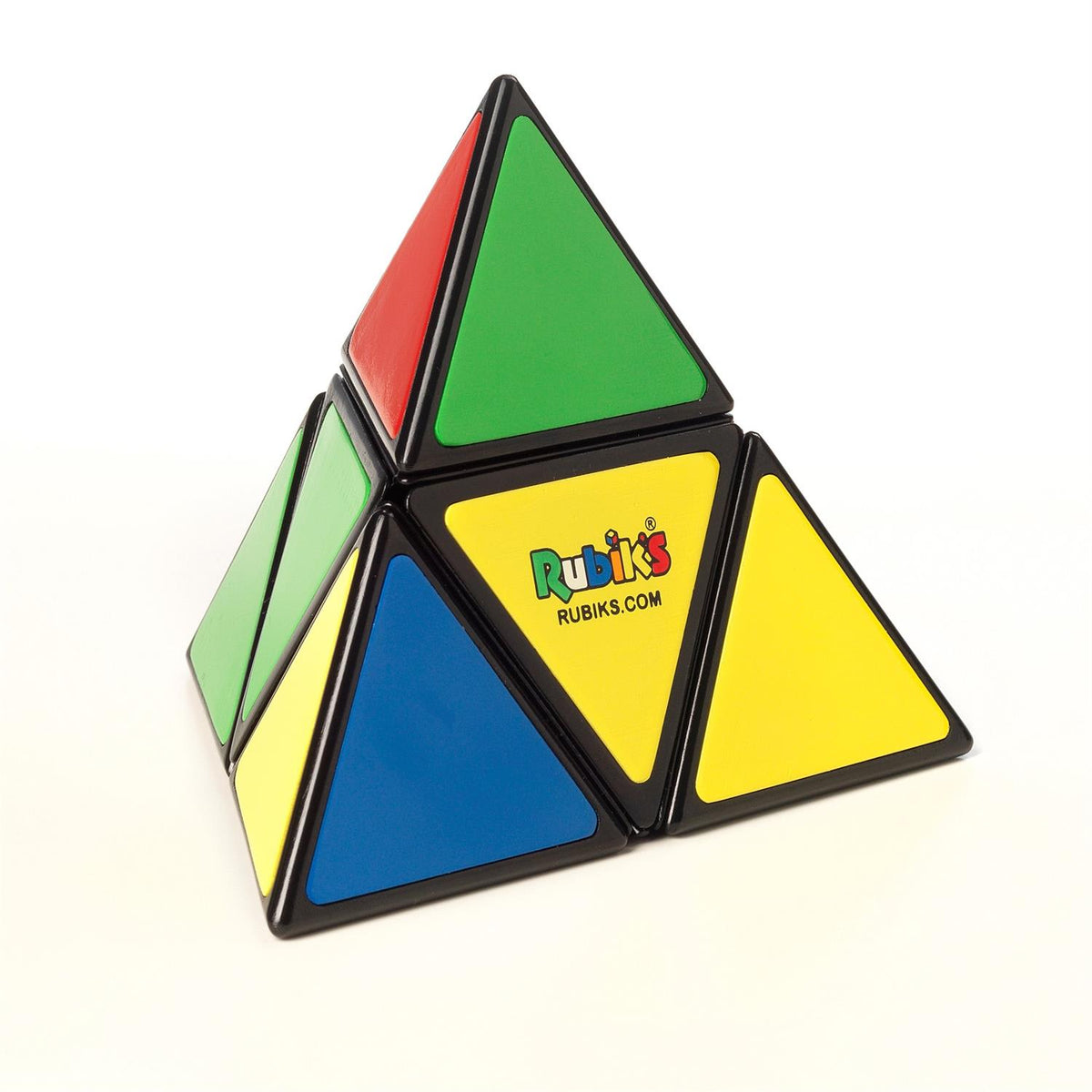 Rubik's Pirámide Rompecabezas de 2 Capas con Mosaicos de Color – vista 1