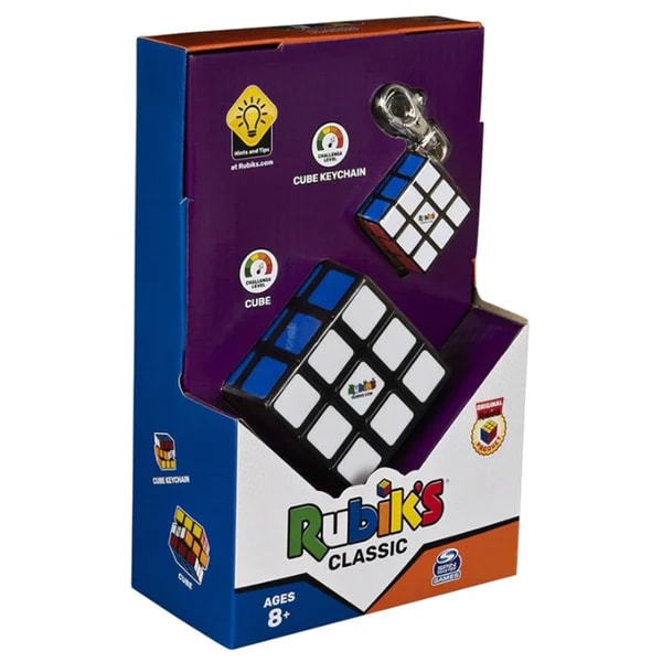 Rubik's Cubo Clásico 3x3 con Llavero Cubo 3x3 – vista 2