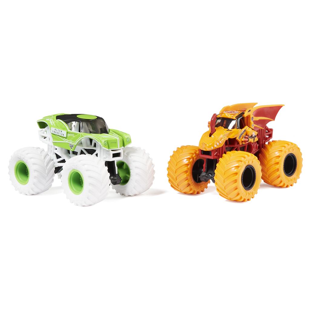 Monster Jam Pack de 2 Vehículos Escala 1:64 Surtido – vista 1