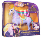 Caja de Unicorn Academy Rainbow Light-Up Wildstar con el unicornio en su interior