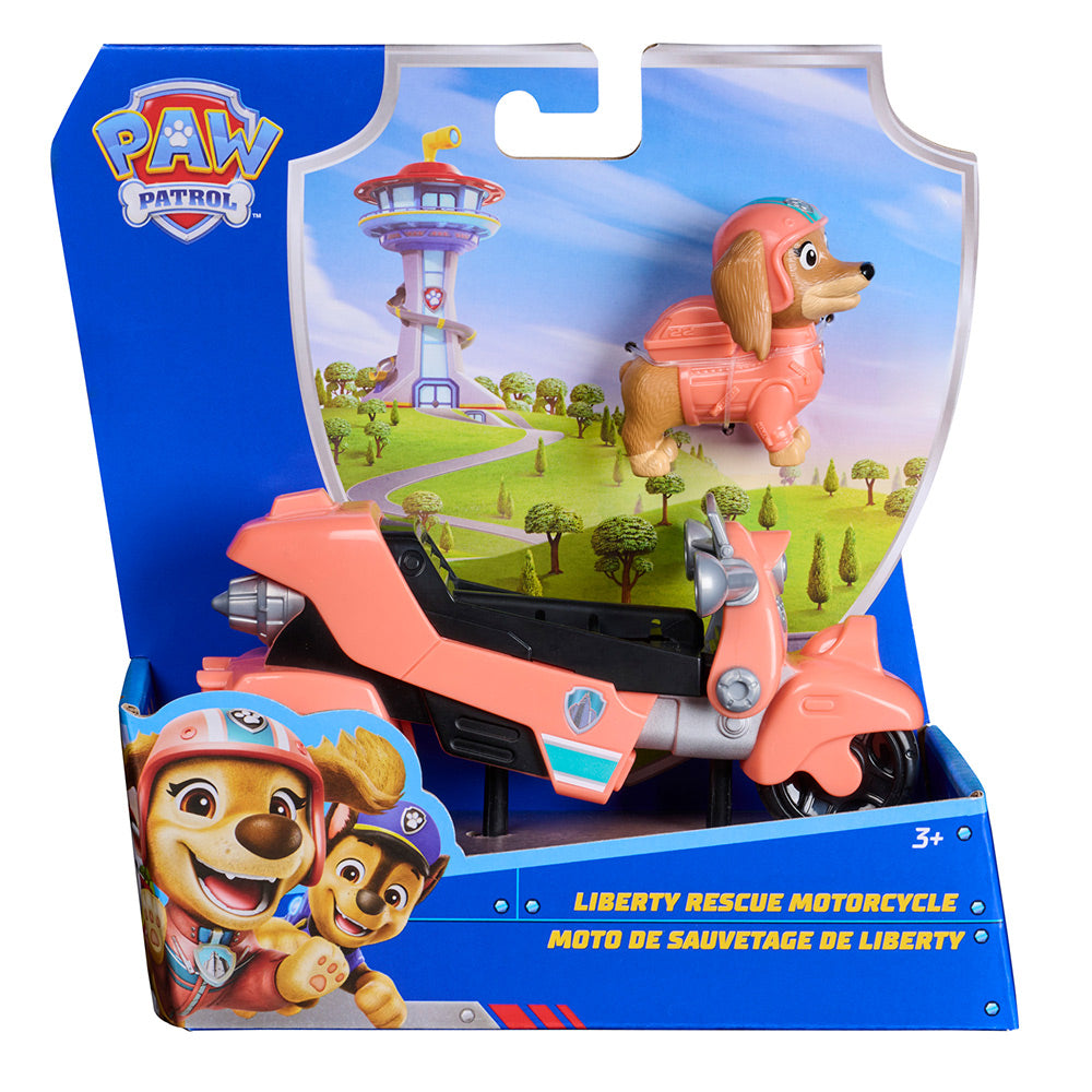Paw Patrol Moto de Rescate de Liberty con Figura – Spin Master