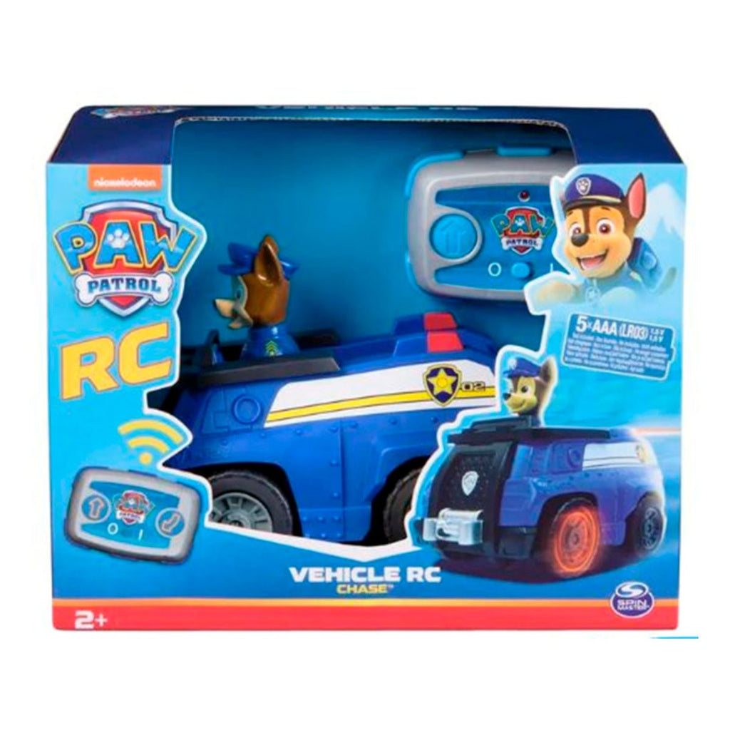 Auto radio control Paw Patrol Chase en su caja Spin Master