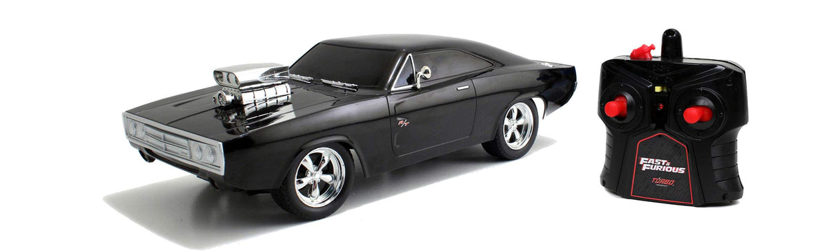 Fast & Furious Dom's Dodge Charger R/T Auto a Control Remoto 1:24 – Jada Toys
