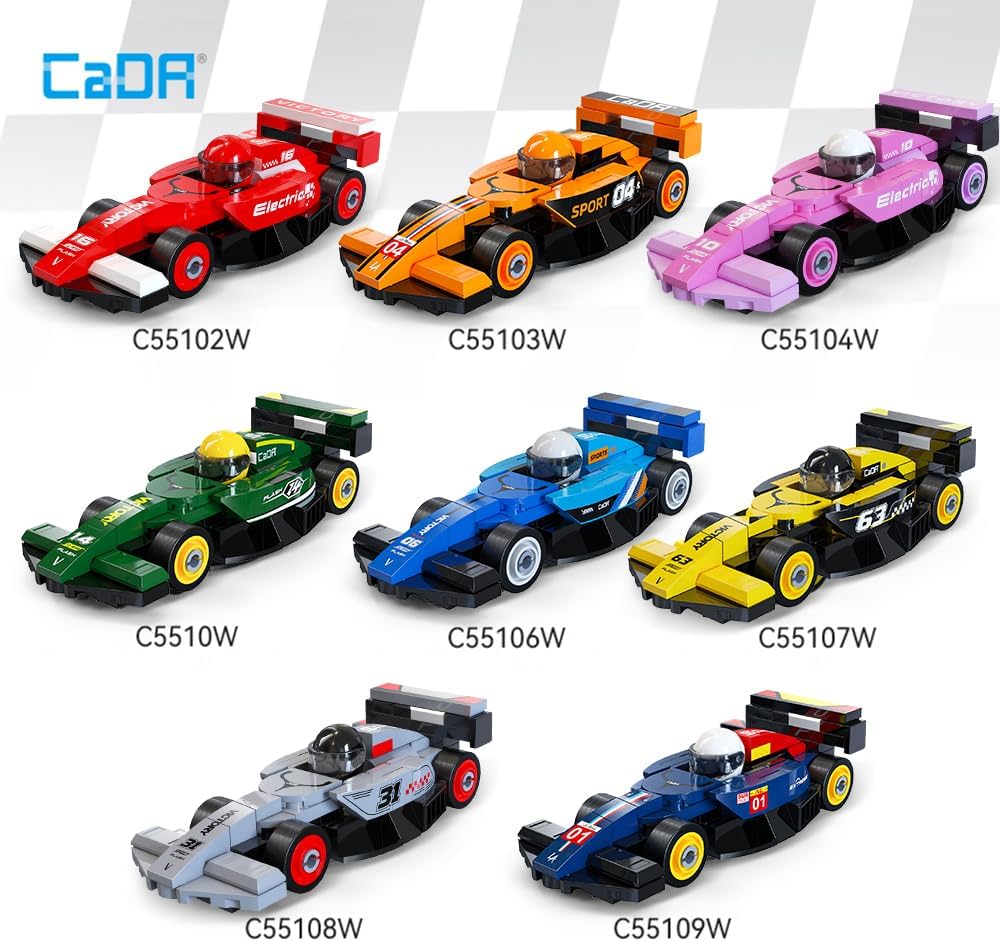CaDA Circuit Racing Car Auto de Bloques Escala 1:32 Surtido – vista 1
