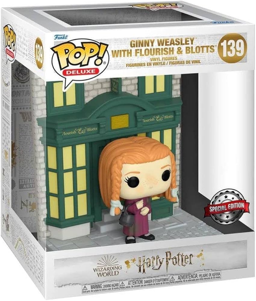Funko Pop! Deluxe Harry Potter Ginny Weasley Figura de Vinilo – vista 1