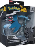 Figura Pokémon Select Mega Charizard X en su empaque