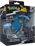 Figura Pokémon Select Mega Charizard X en su empaque