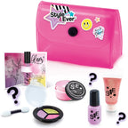 Bolsita rosada Style 4 Ever con esmalte, brillo y sombras