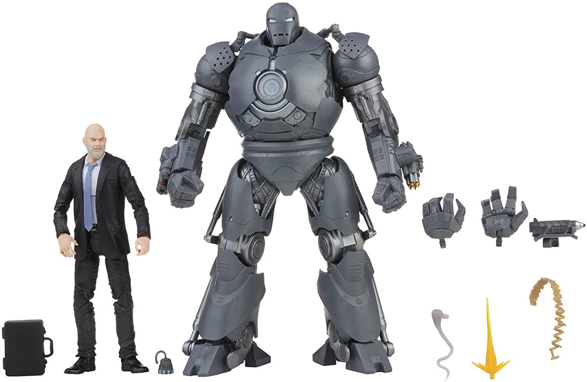 Marvel Legends The Infinity Saga Obadiah Stane e Iron Monger – vista 2