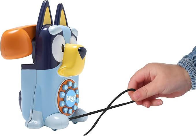 Bluey Teléfono Musical de Arrastre con Ruedas y Melodía de la Serie – vista 2
