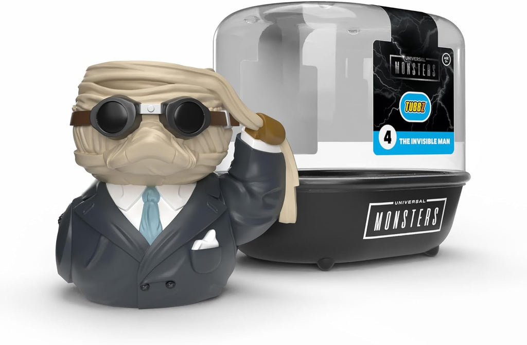 Tubbz Monsters El Hombre Invisible Pato Coleccionable con Bañera – vista 1