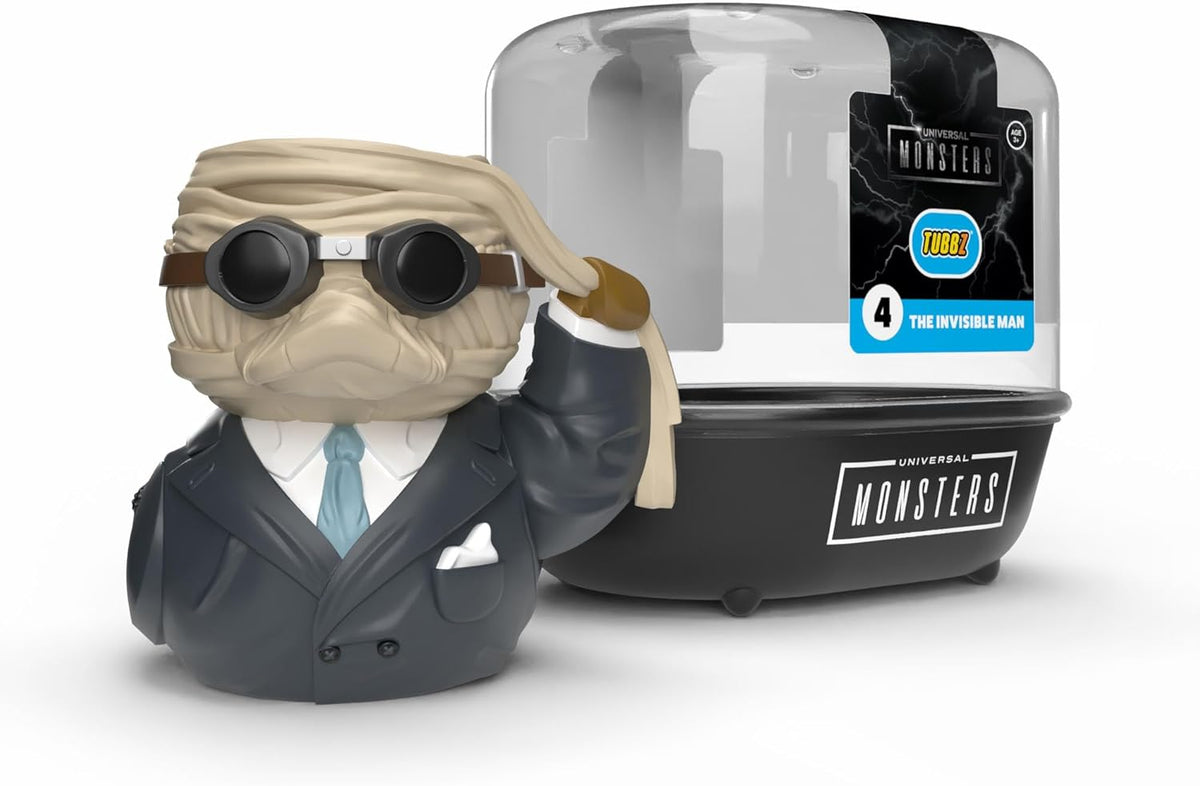 Tubbz Monsters El Hombre Invisible Pato Coleccionable con Bañera – vista 1