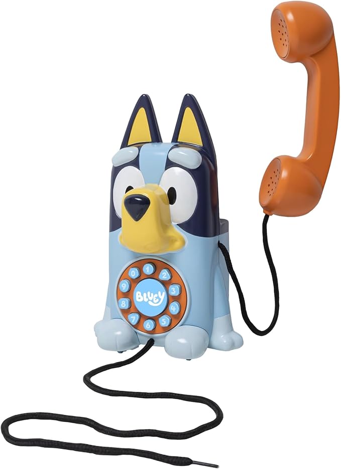 Bluey Teléfono Musical de Arrastre con Ruedas y Melodía de la Serie – vista 3