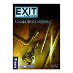 Portada de Exit La casa de los enigmas con llave dorada y nivel principiante