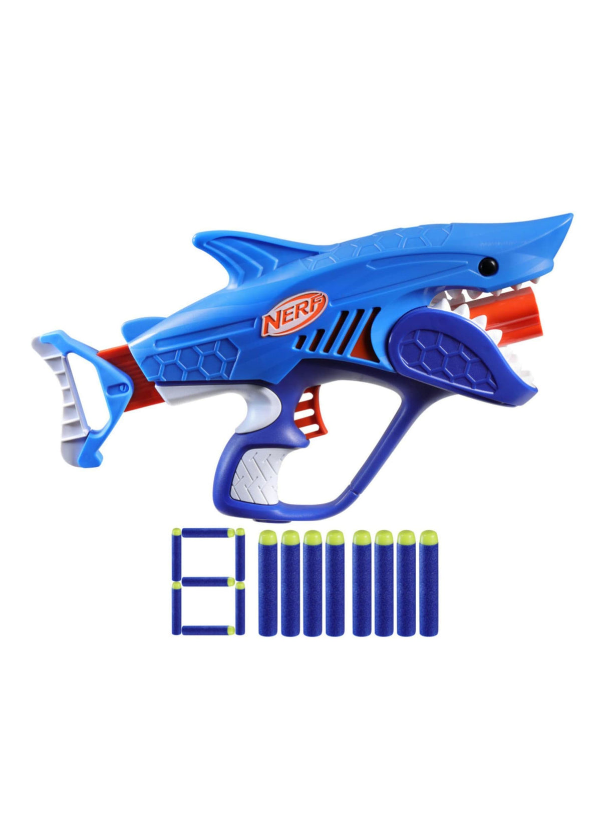 Nerf Junior Wild Sharkfire Lanzador de Dardos con Diseño de Tiburón – vista 2