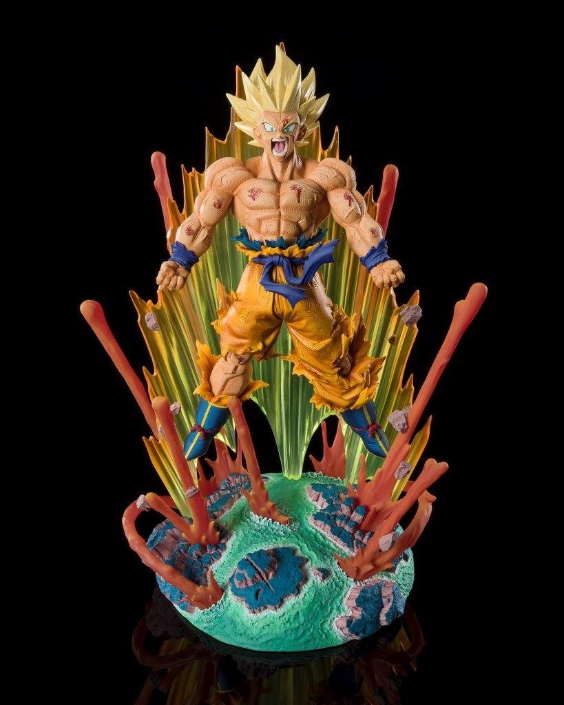 Figuarts ZERO Goku Super Saiyajin 'Are You Talking About Krillin?!' vista frontal