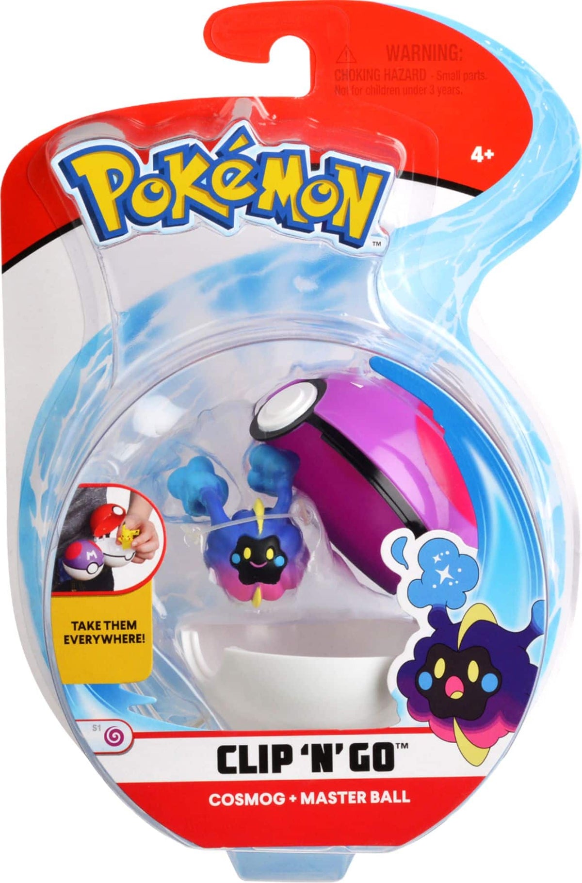 Pokémon Clip 'N' Go Poké Ball con Figura – vista 1