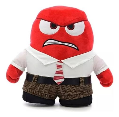 Intensamente 2 Peluche de Furia Disney Pixar – vista 1