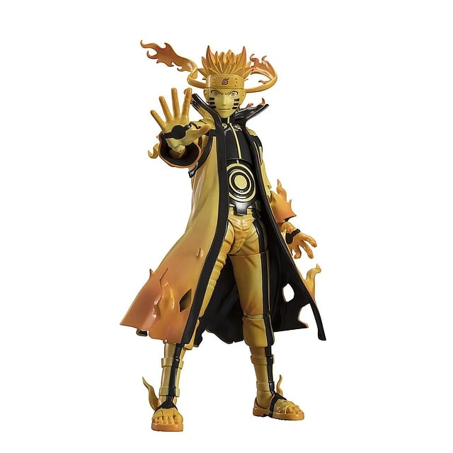 S.H.Figuarts Naruto Uzumaki Kurama Link Mode Courageous Strength That Binds – vista 1