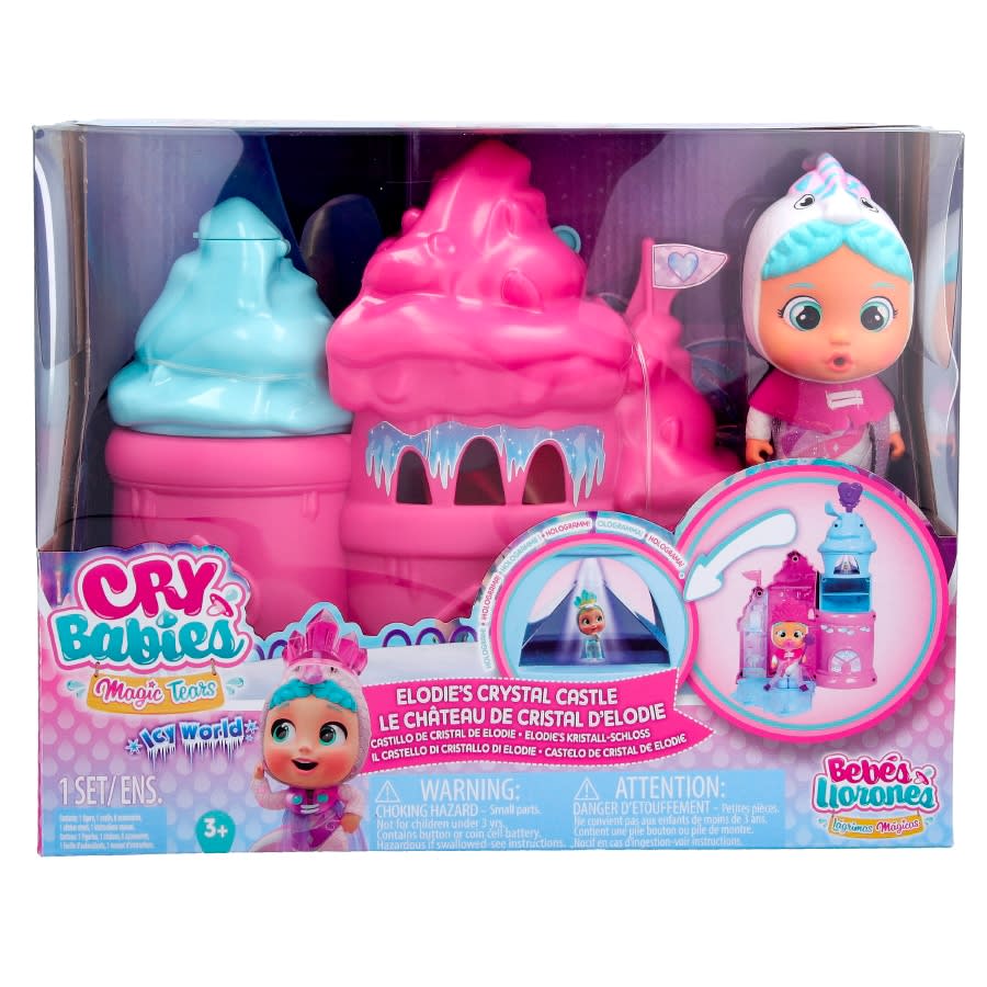 Cry Babies Magic Tears Icy World Castillo de Cristal de Elodie – vista 1