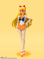 Sailor Venus S.H.Figuarts con antifaz rojo de Sailor V intercambiable