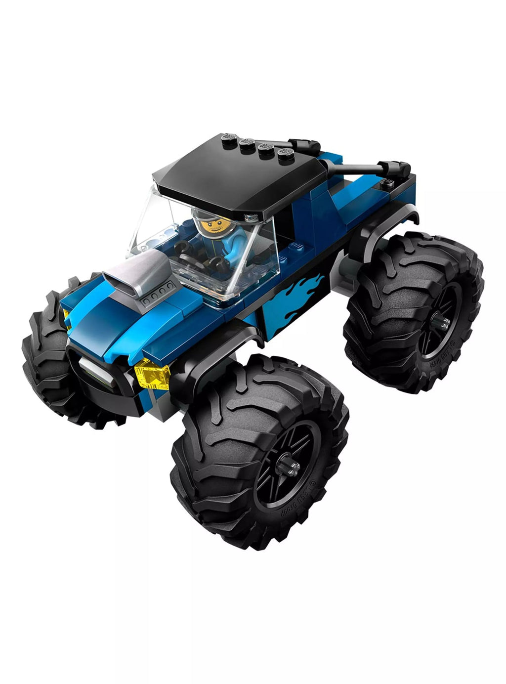 LEGO City Monster Truck Azul Set de Construcción con Minifigura – vista 1