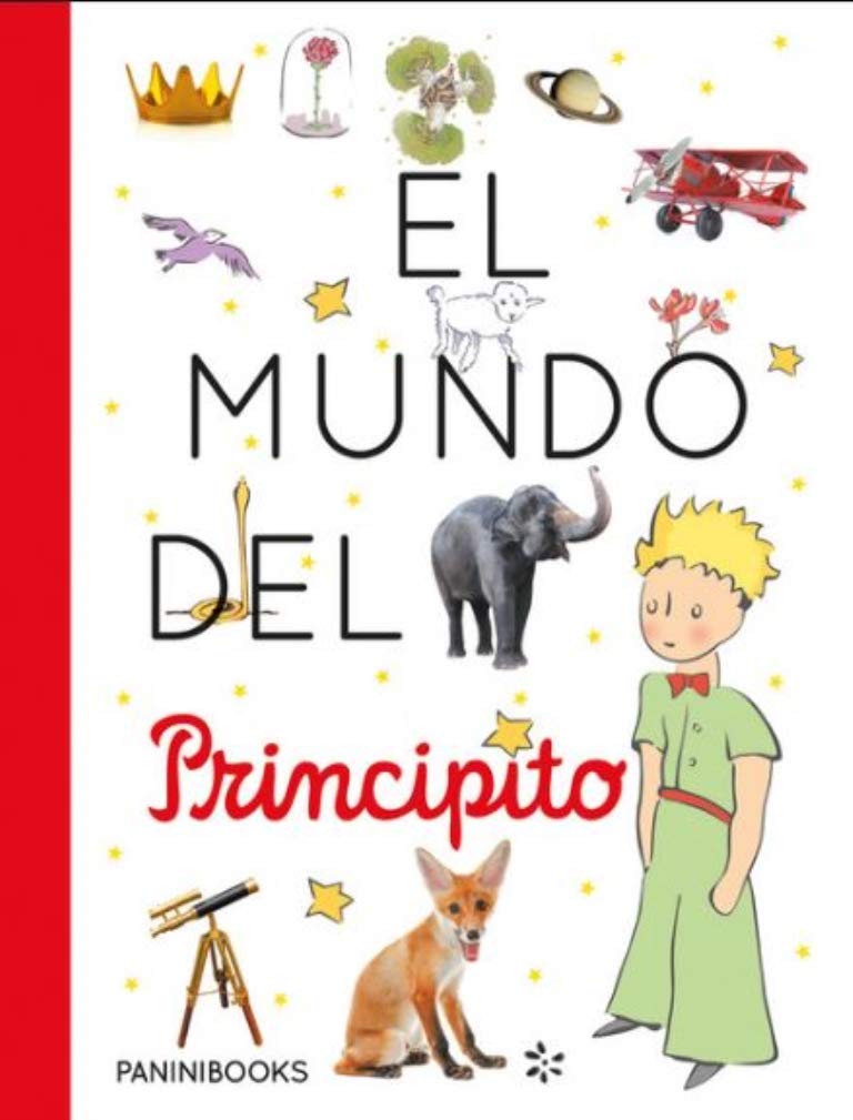 Portada del libro El mundo del Principito de Panini Books con el Principito y el zorro
