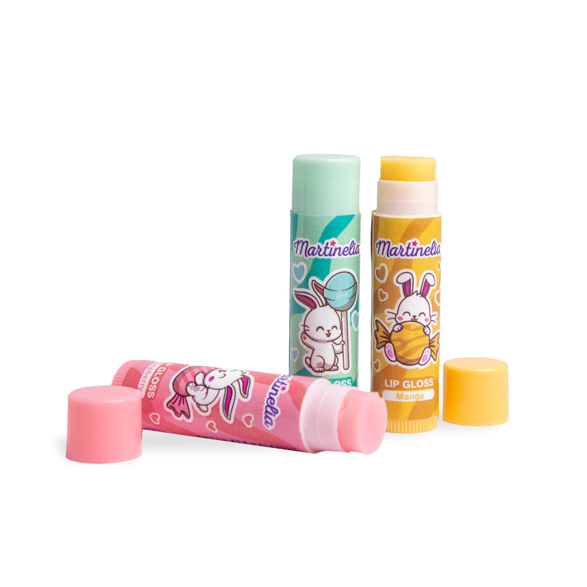 Martinelia Yummy Set de 3 Bálsamos Labiales Frutales en Lata – vista 2