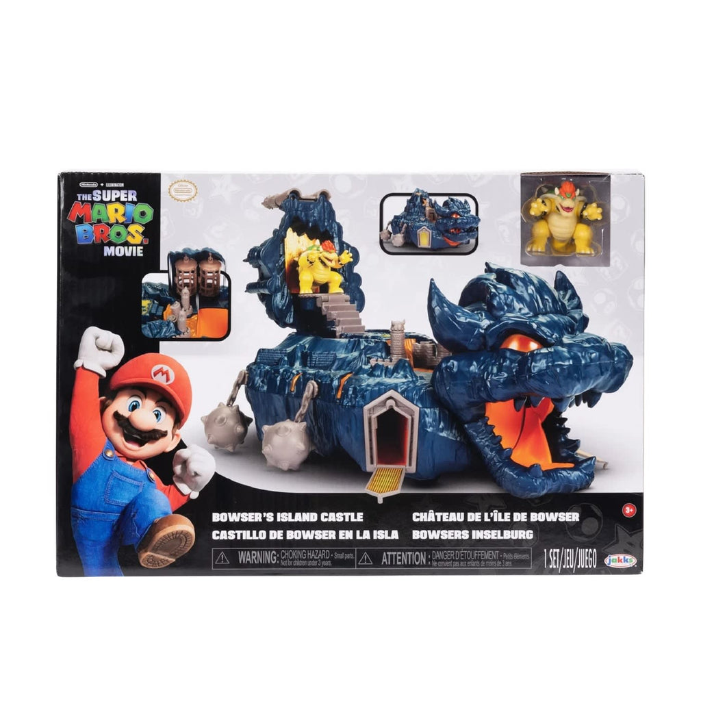 Super Mario Mini Playset Deluxe Trono de Bowser con Figura Exclusiva de Bowser – vista 1