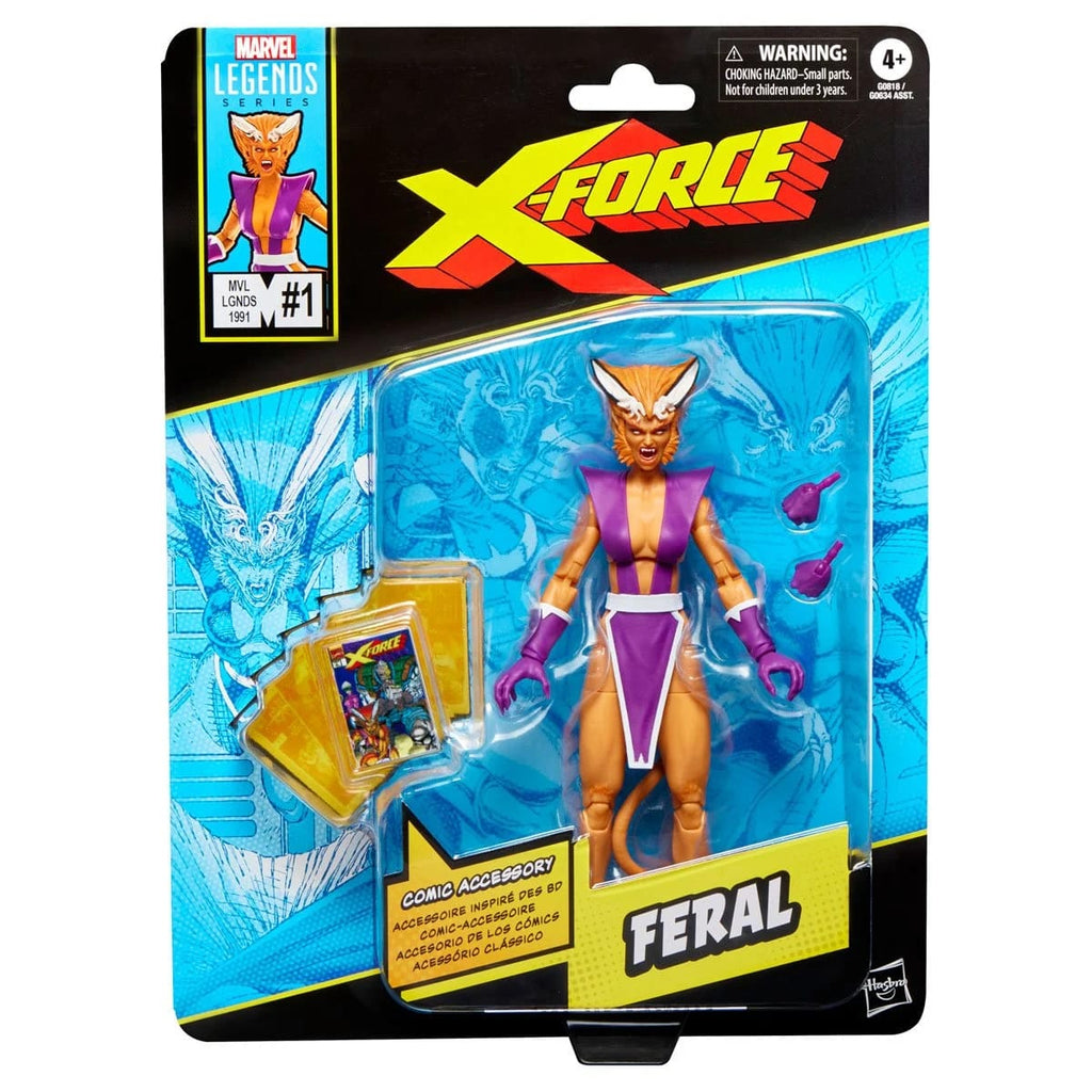 Marvel Legends Feral X-Force Figura 6 Pulgadas Inspirada en Cómics – vista 2