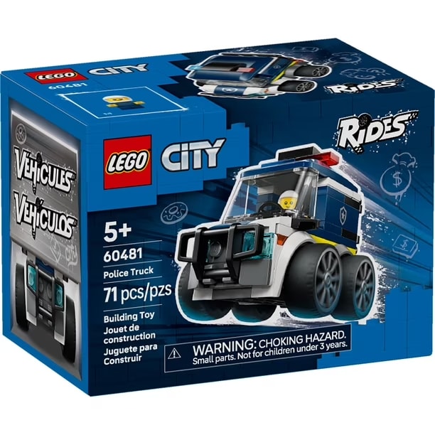 LEGO City Vehículos Furgoneta de Policía Set de Construcción – vista 1