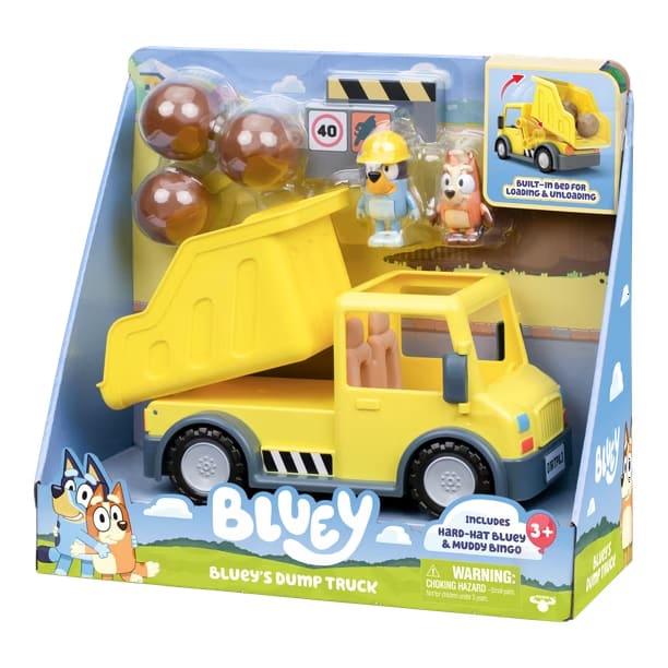 Bluey Camión con Tolva de Juguete 25 cm para Niños – vista 1