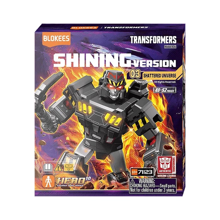 Blokees Transformers Shining Version 03 Shattered Universe Figura al Azar – vista 1