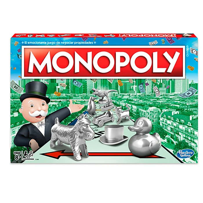 Monopoly Juego de Mesa Clásico de Compra de Propiedades – vista 1