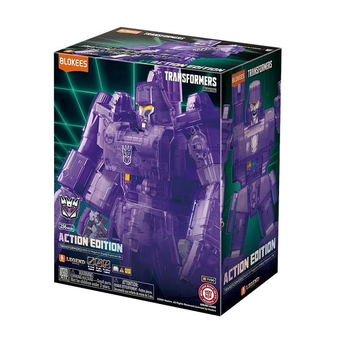 Blokees Transformers Action Edition 02 G1 Megatron Energy Explosion Ver – vista 2