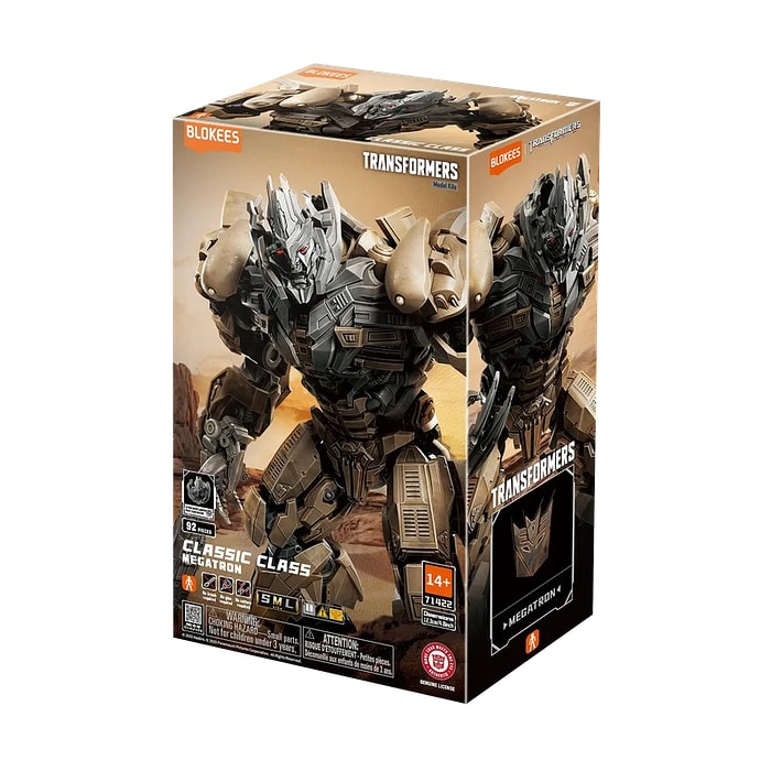 Blokees Transformers Classic Class 22 Megatron El Lado Oscuro de la Luna – vista 1