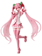Blokees Fantastic Edition Hatsune Miku Sakura Miku Figura Armable – vista 2