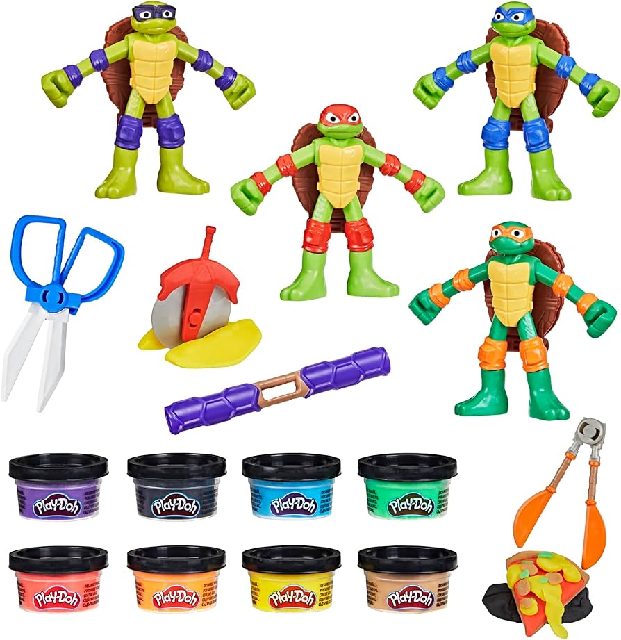 Play-Doh Tortugas Ninja Cowabunga Creations con Figuras Flexibles – vista 1