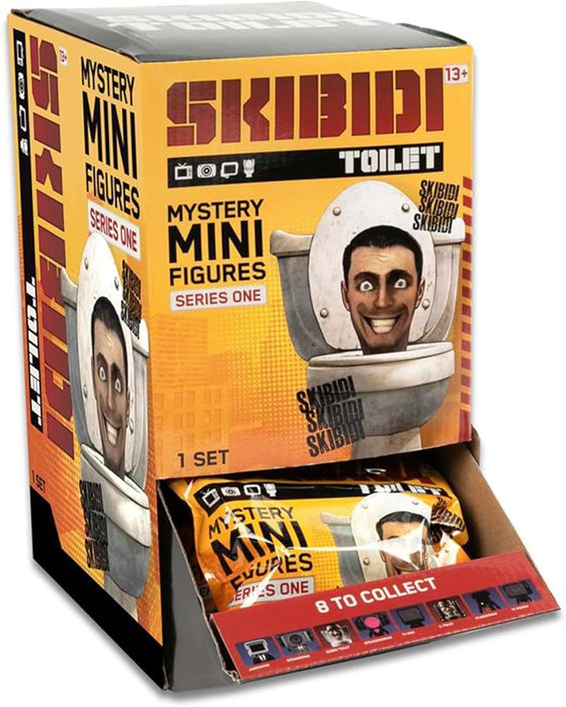 Skibidi Toilet Mini Mystery Figura Sorpresa Coleccionable – vista 1