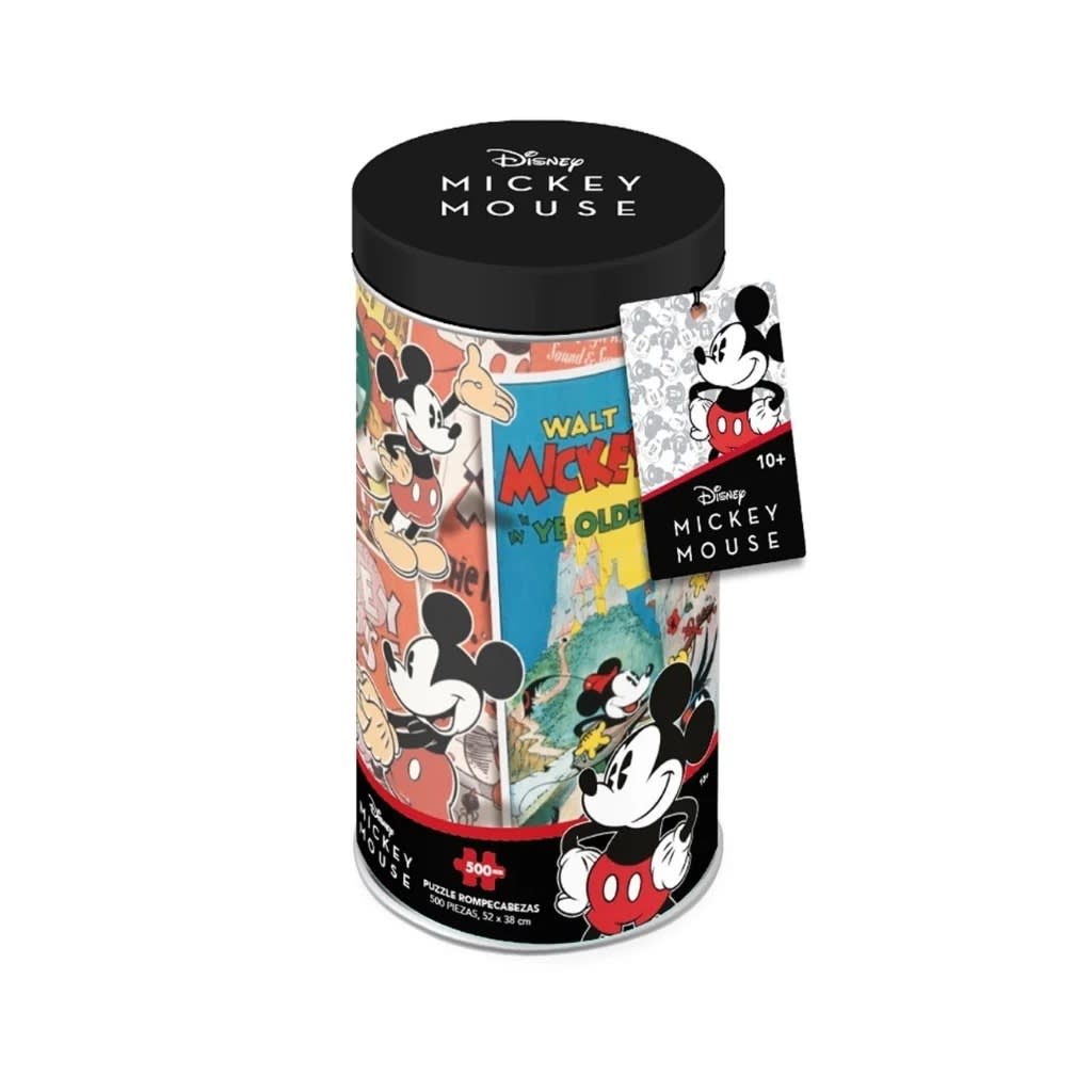 Puzzle Mickey Vintage 90 Aniversario 500 Piezas en Tubo Surtido – vista 4