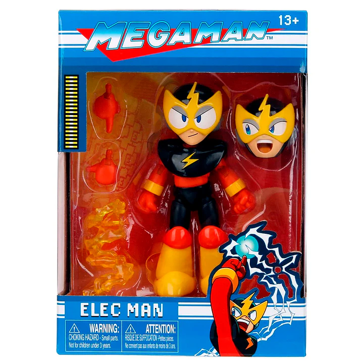 Mega Man Elec Man Figura de Acción 11 cm con Accesorios – vista 1