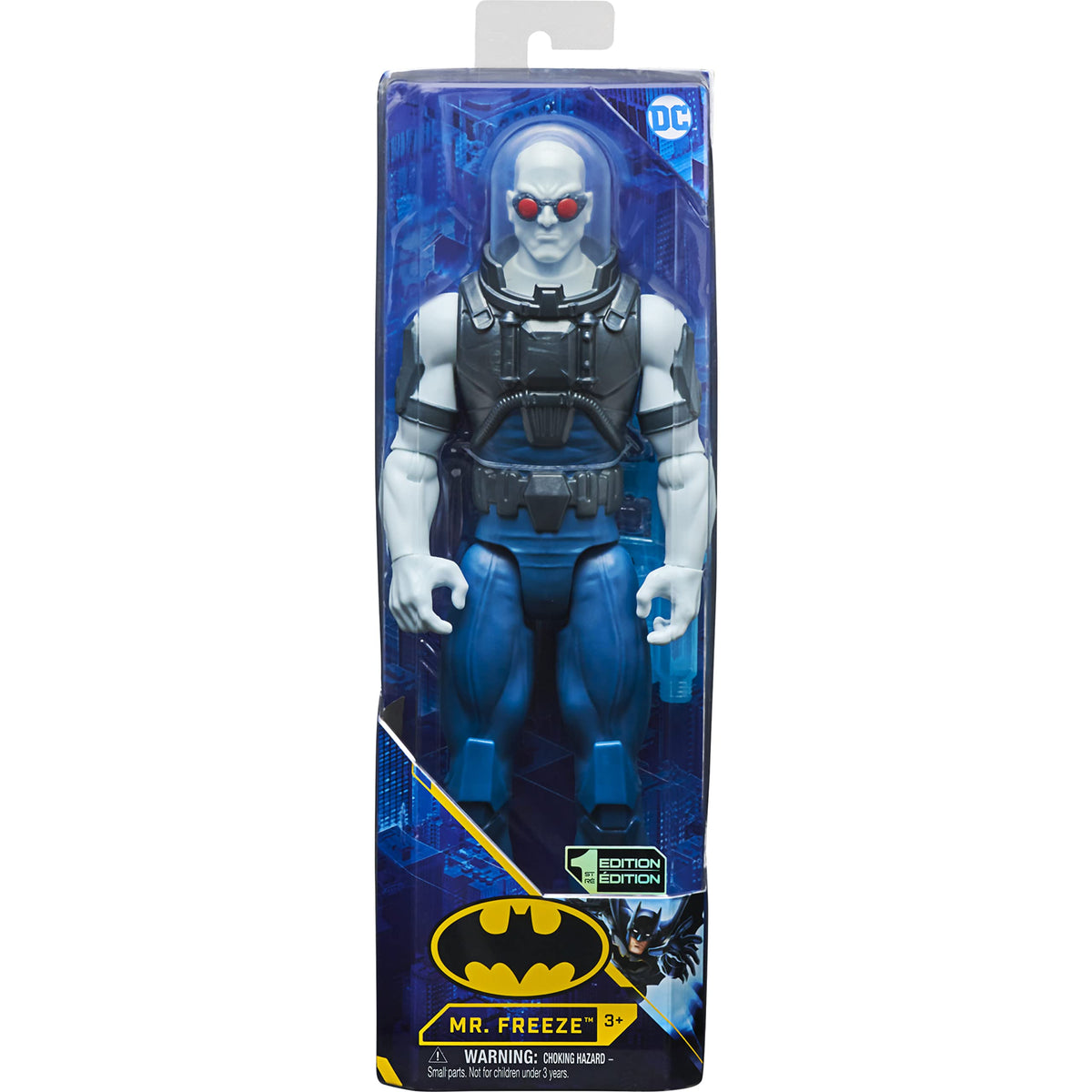 Figura Mr. Freeze de 30 cm de Batman Spin Master en su caja original