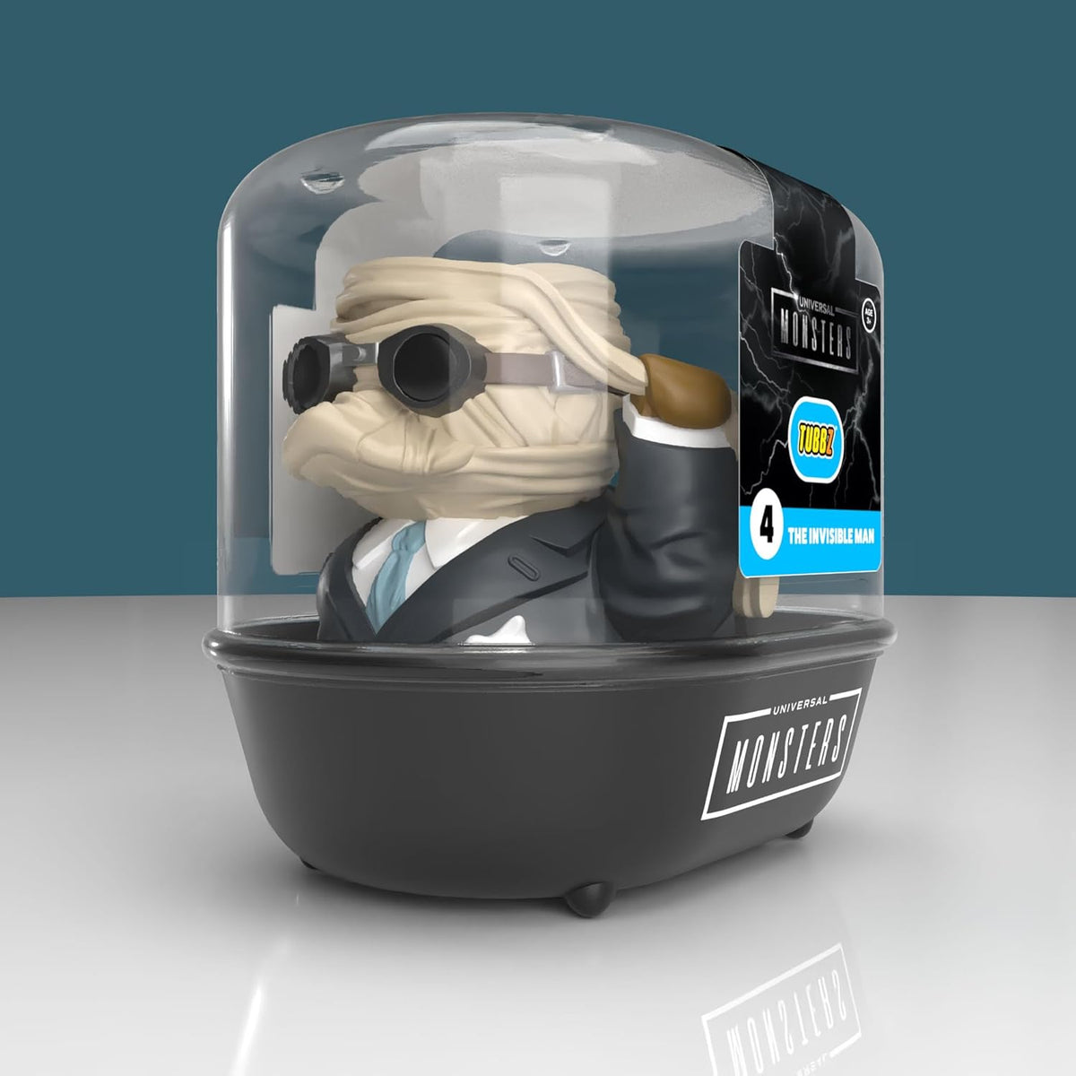 Tubbz Monsters El Hombre Invisible Pato Coleccionable con Bañera – vista 2