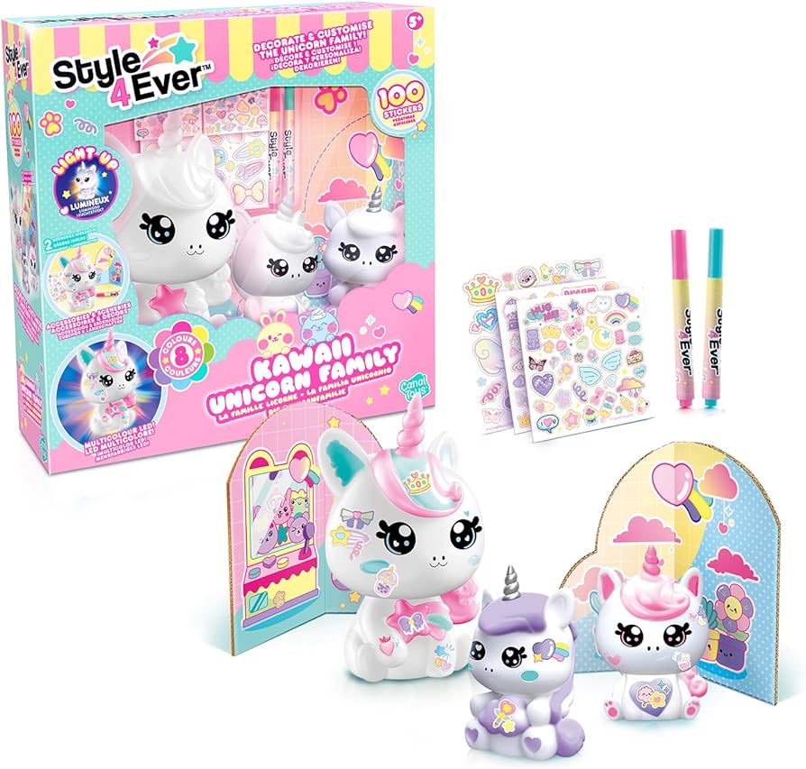 The Unicorn Family Light Up Lámpara Unicornio para Decorar – vista 1