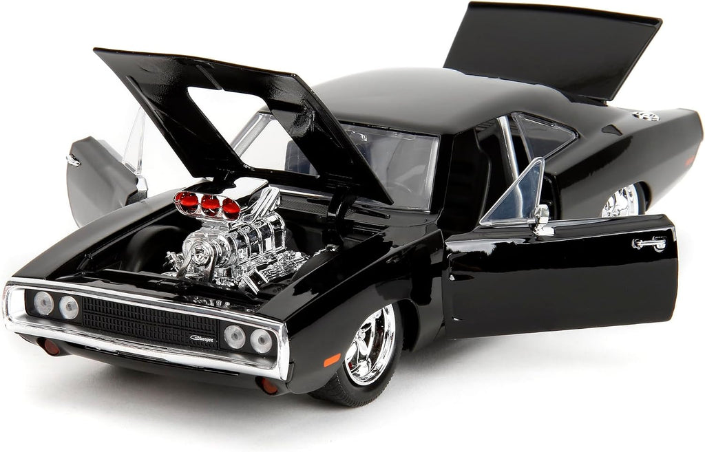 Fast & Furious Dom's 1970 Dodge Charger R/T Negro 1:24 – Jada Toys
