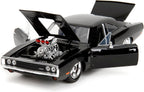 Fast & Furious Dom's 1970 Dodge Charger R/T Negro 1:24 – Jada Toys