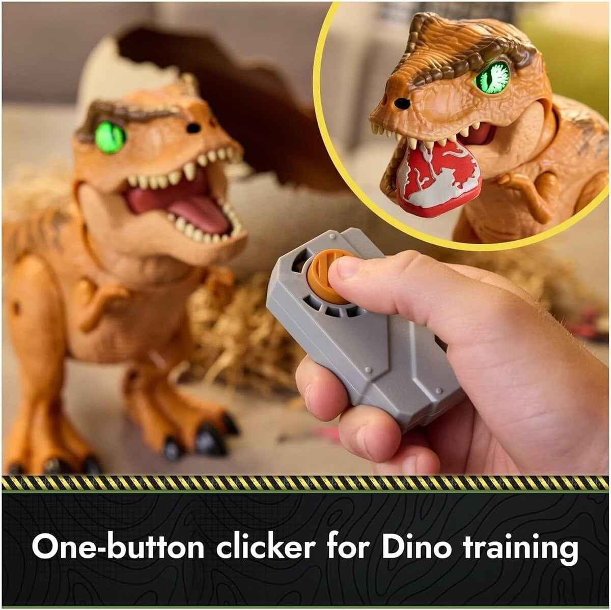 Jurassic World T-Rex Eclosión Dinosaurio Interactivo con Huevo – vista 8