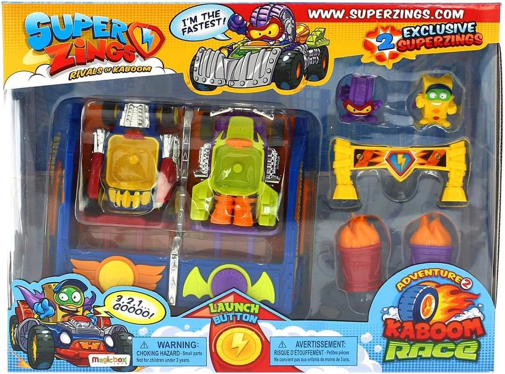 SuperThings Kaboom Race Playset de Carreras con 2 Figuras Exclusivas – vista 2