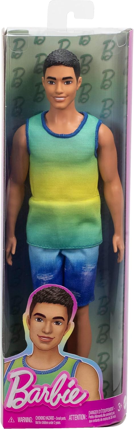 Barbie Ken Fashionistas Muñeco con Conjunto y Zapatos Surtido – vista 1